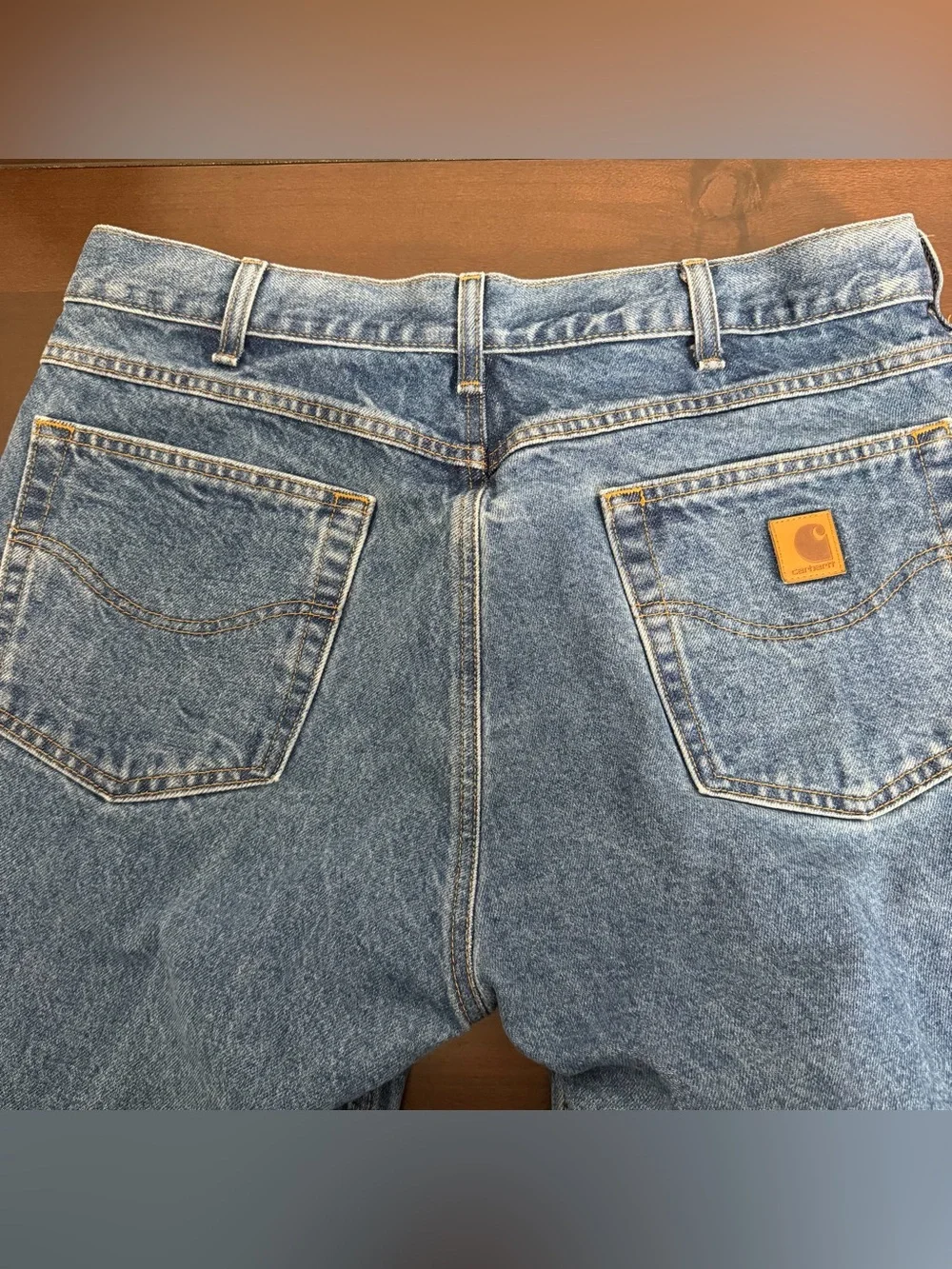 Carhartt B17 DST Men’s Jeans 36x32 Relaxed Fit Denim Workwear